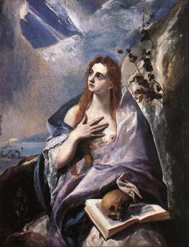 埃爾 格列柯 The Magdalene
